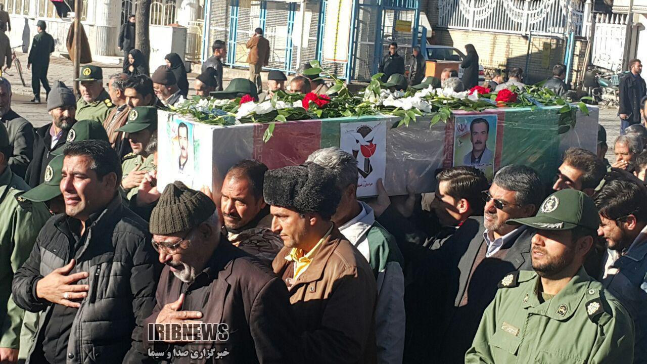 تشييع پيکر جانباز شهيد در نيشابور تشييع پيکر جانباز شهيد در نيشابور