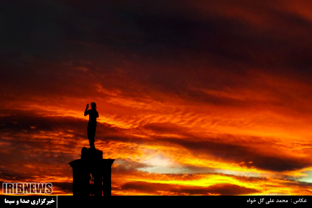 غروب ميدان  توحيد کرج / تک عکس