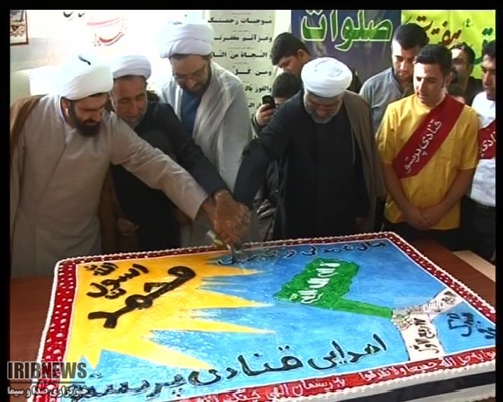 پخت کيک 100 کيلويي در تالش