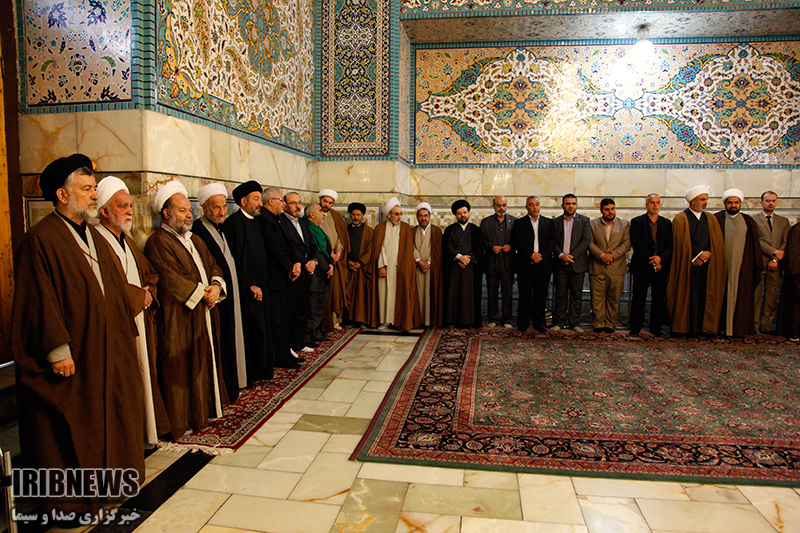 تولیت آستان مقدس علوی و امامین کاظمین در حرم رضوی