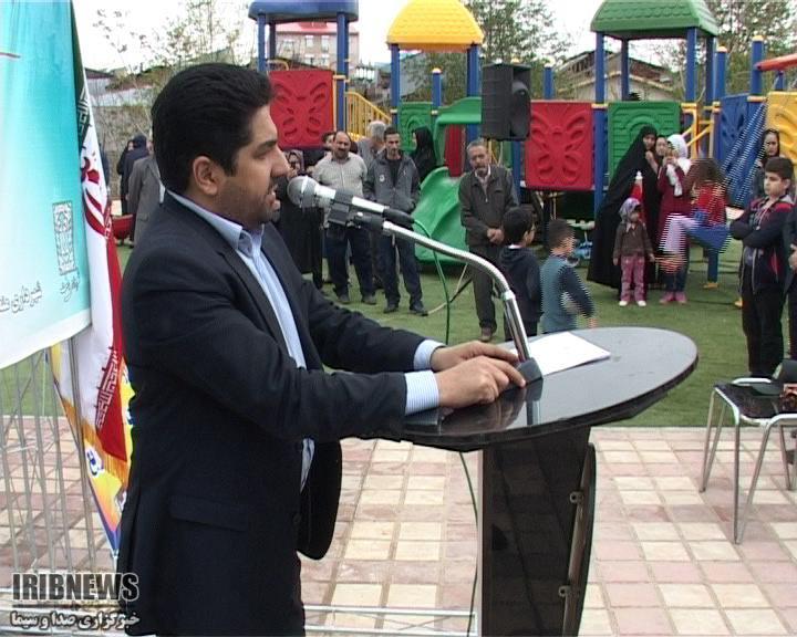 افتتاح یک بوستان در رشت افتتاح یک بوستان در رشت