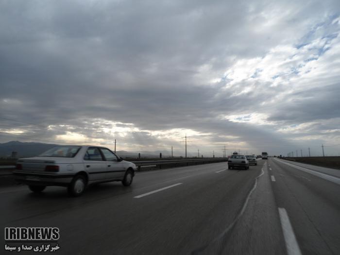 لاین مسدود شده اتوبان زنجان-قزوین بازگشایی شد