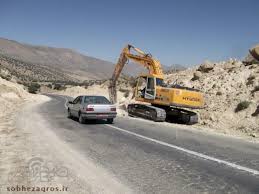رفع نقاط حادثه خیز در محور فرخشهر به گردنه کَت