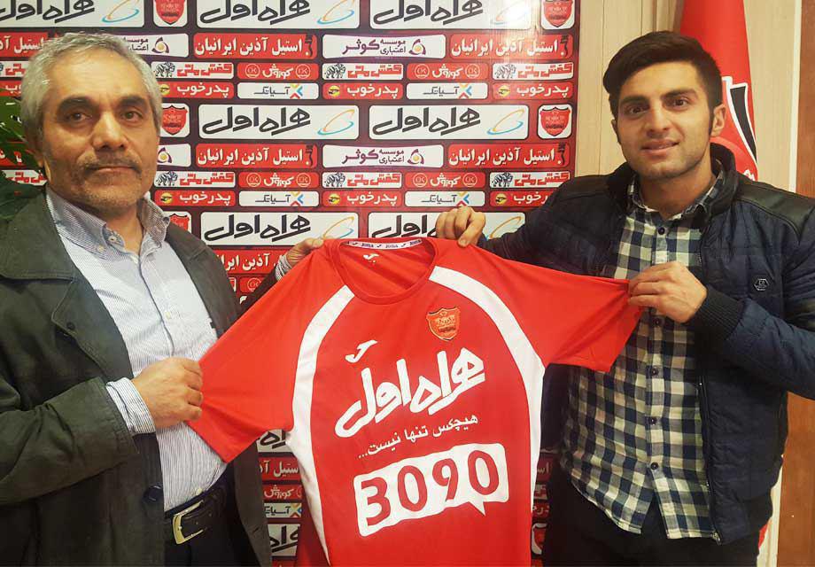 اولین خرید نیم فصل پرسپولیس رونمایی شد