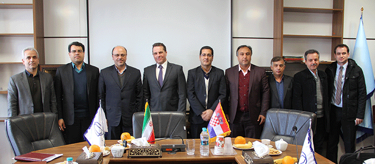 ایجاد زمینه‌های همکاری دانشگاه یزد با دانشگاه‌ها و مراکز تحقیقاتی کشور کرواسی