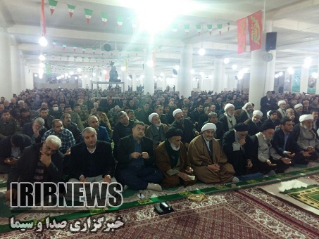 نماینده ولی فقیه در استان و امام جمعه زنجان :  9 دی  لبیک مردم  به رهبری بود