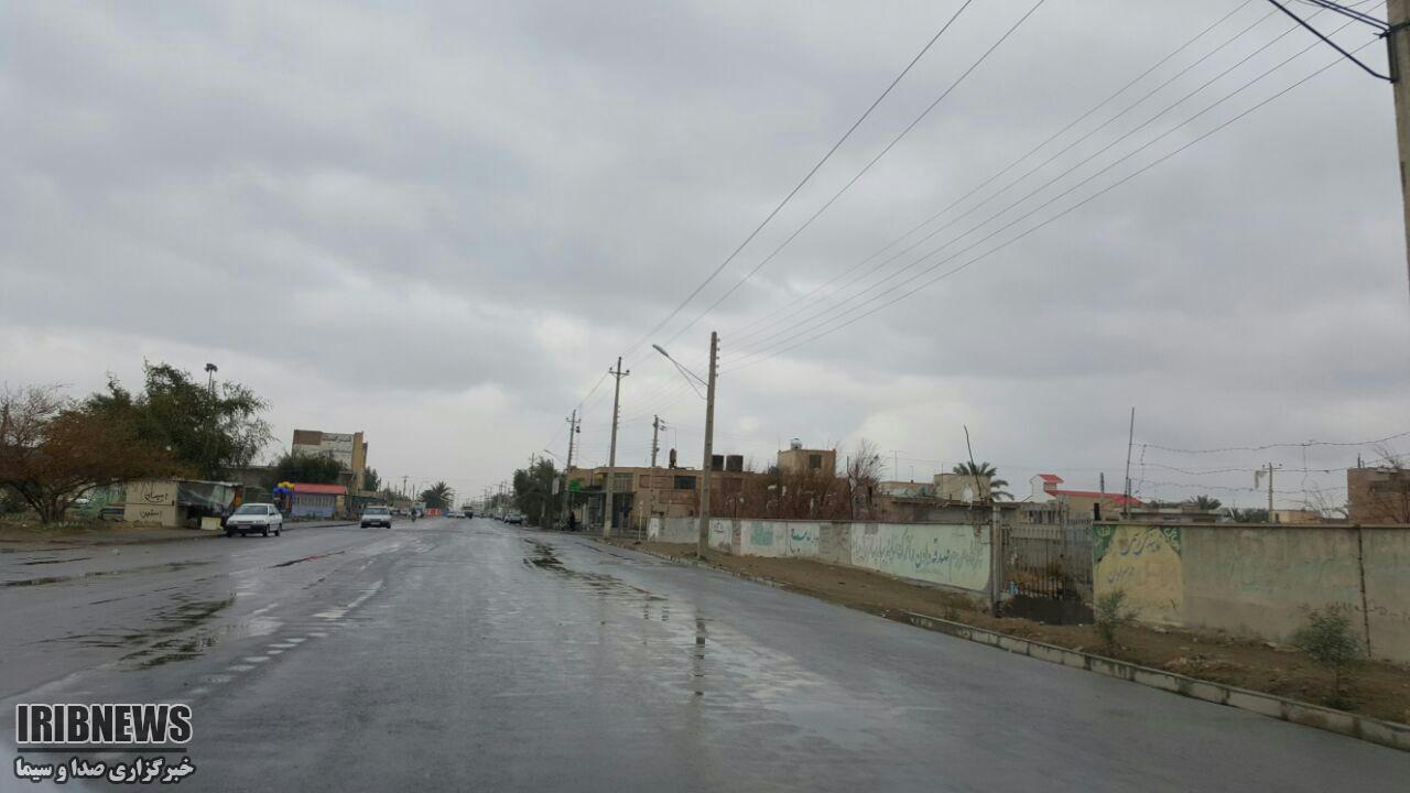 بارش اولین باران زمستانی در سراوان