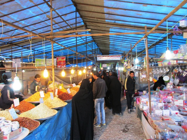 برپایی نمایشگاه بهاره در دهدشت
