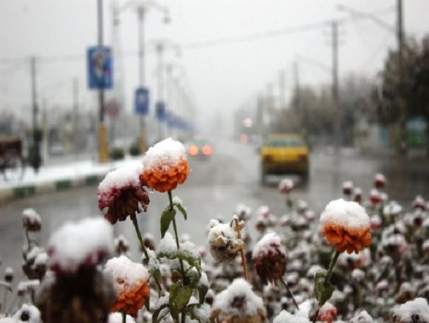 آغاز بارش برف در مناطق سردسیری کهگیلویه و بویراحمد