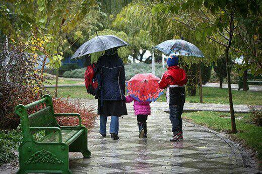 اعلام میزان بارش های اخیر در استان