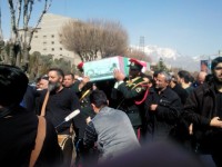 مراسم تشییع پیکر شهید غواص دفاع مقدس محسن جواهری