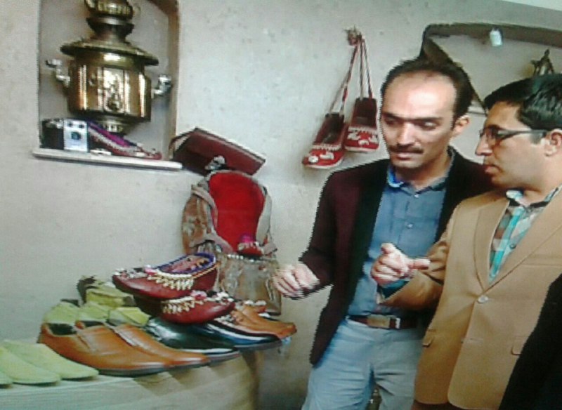 اولین فروشگاه صنایع چرم بومی دربجنورد