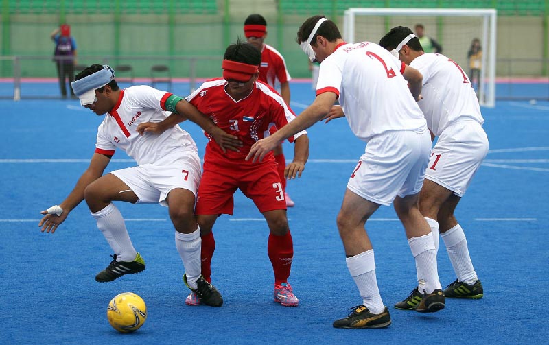 اردوی تیم ملی فوتبال پنج نفره برگزار می‌شود