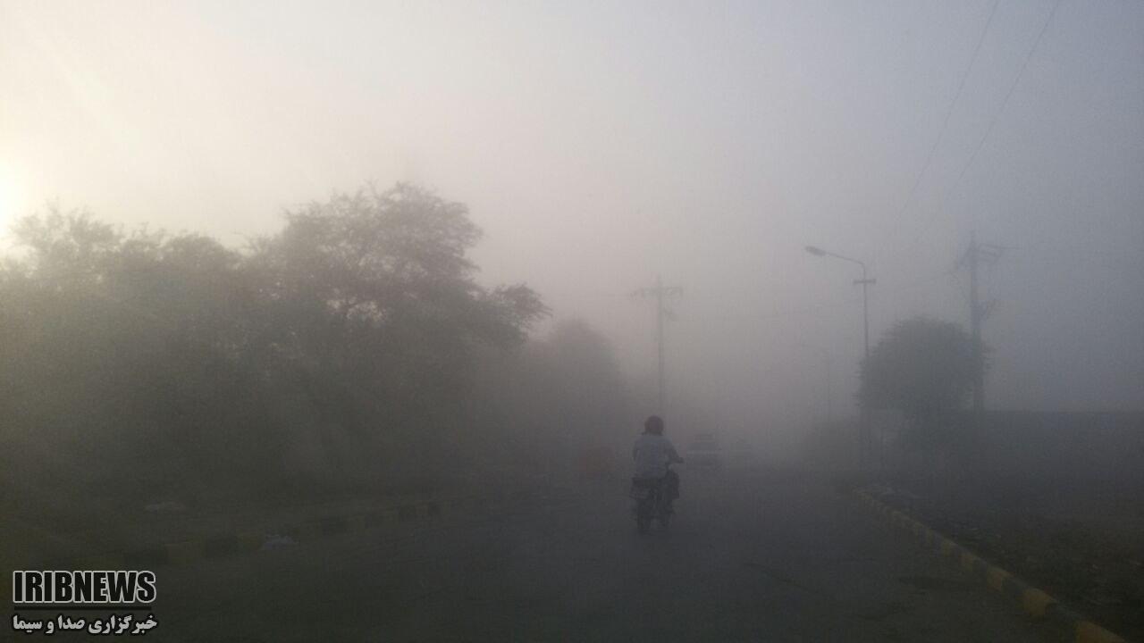 آبادان در مه
