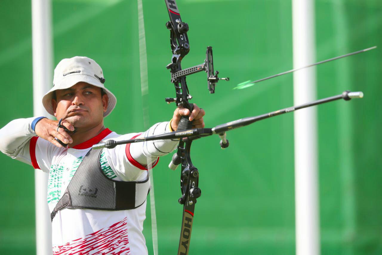 صعود رحیمی به مرحله نیمه نهایی تیراندازی باکمان