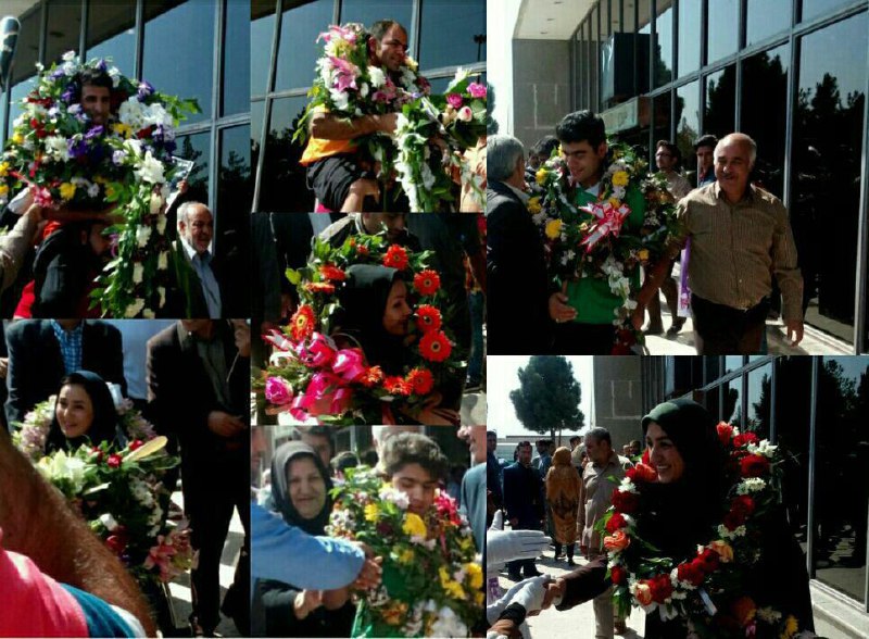 بازگشت قهرمانان کرمانی پارالمپیک