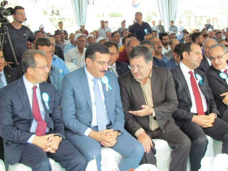 آغاز عملیات اجرایی پایانه کاپی کوی ترکیه با حضورمسولان  ایران و ترکیه