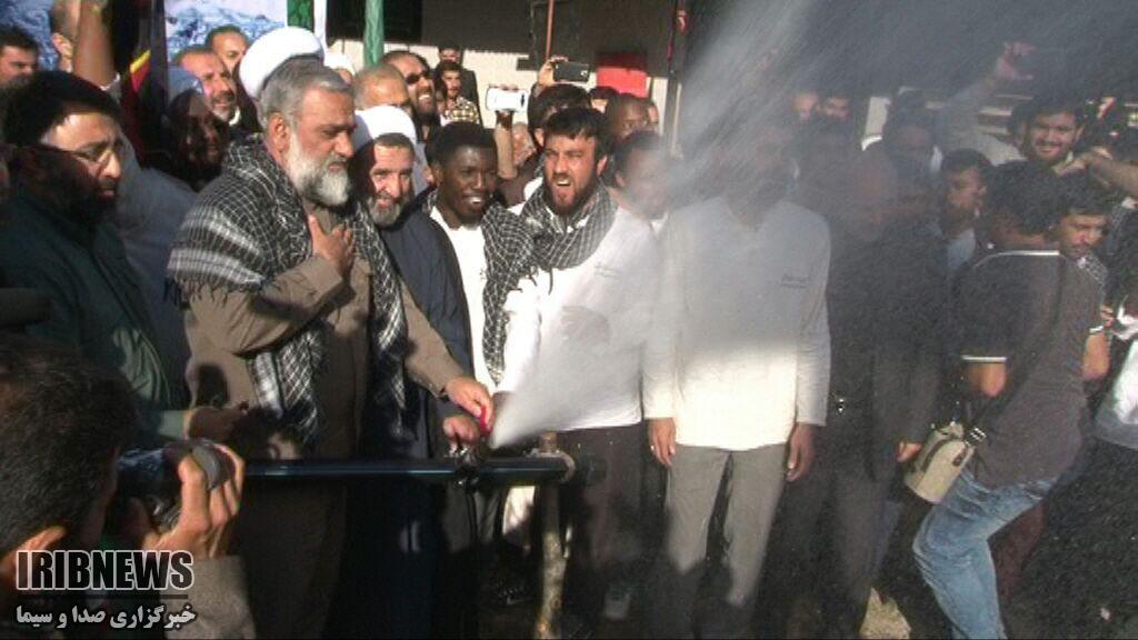 اجرای طرح آبرسانی با همت 50 طلبه خارجی در بابل