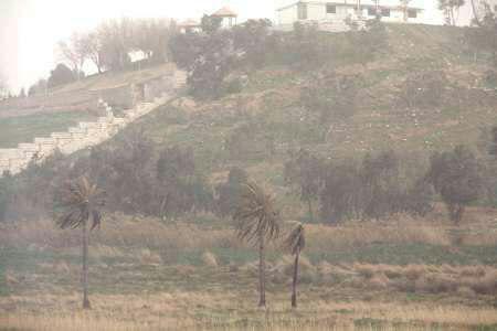 پدیده گردو غبار در مناطق مرزی استان کرمانشاه