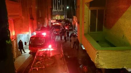 مهارحریق در یک حسینیه در مشهد