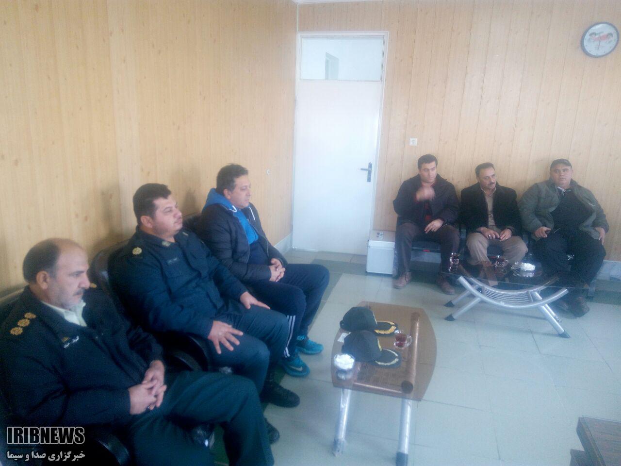 نشست هماهنگی بازی دربی والیبال آذربایجان غربی درمهاباد+مصاحبه نشست هماهنگی بازی دربی والیبال آذربایجان غربی درمهاباد+مصاحبه