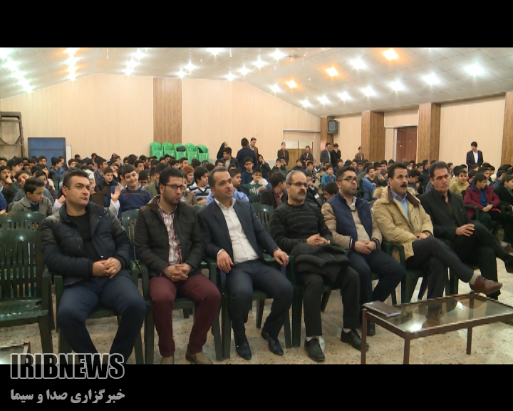 میلاد پیامبر شادی بخش مراسم دانش آموزی درمهاباد