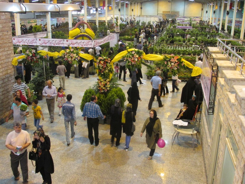 آغاز نمایشگاه بین‌المللی باغبانی،گلخانه و نهاده‌ها