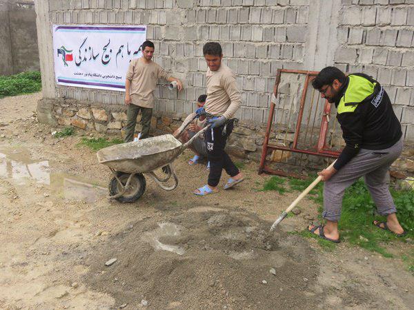 اعزام دانشجویان بسیجی به مناطق کمتر برخوردار استان