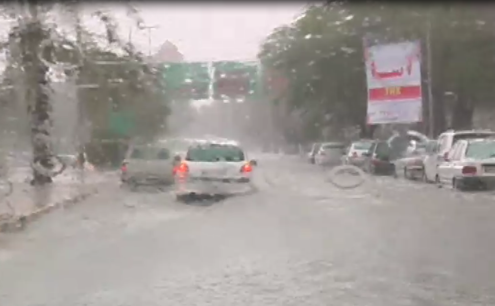 آبگرفتگی معابر شهر بوشهر