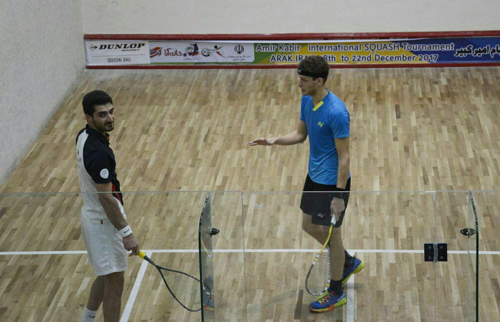 ملک ثابت قهرمان جام امیرکبیر اسکواش شد