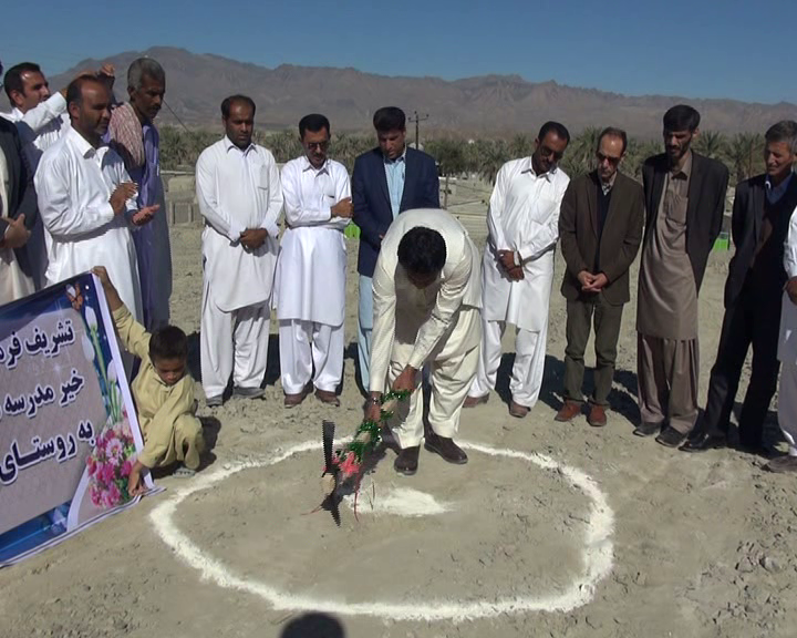 آغاز ساخت یک مدرسه خیری در قصرقند