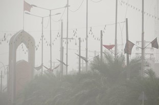 توفان شدید شن در ریگان توفان شدید شن در ریگان