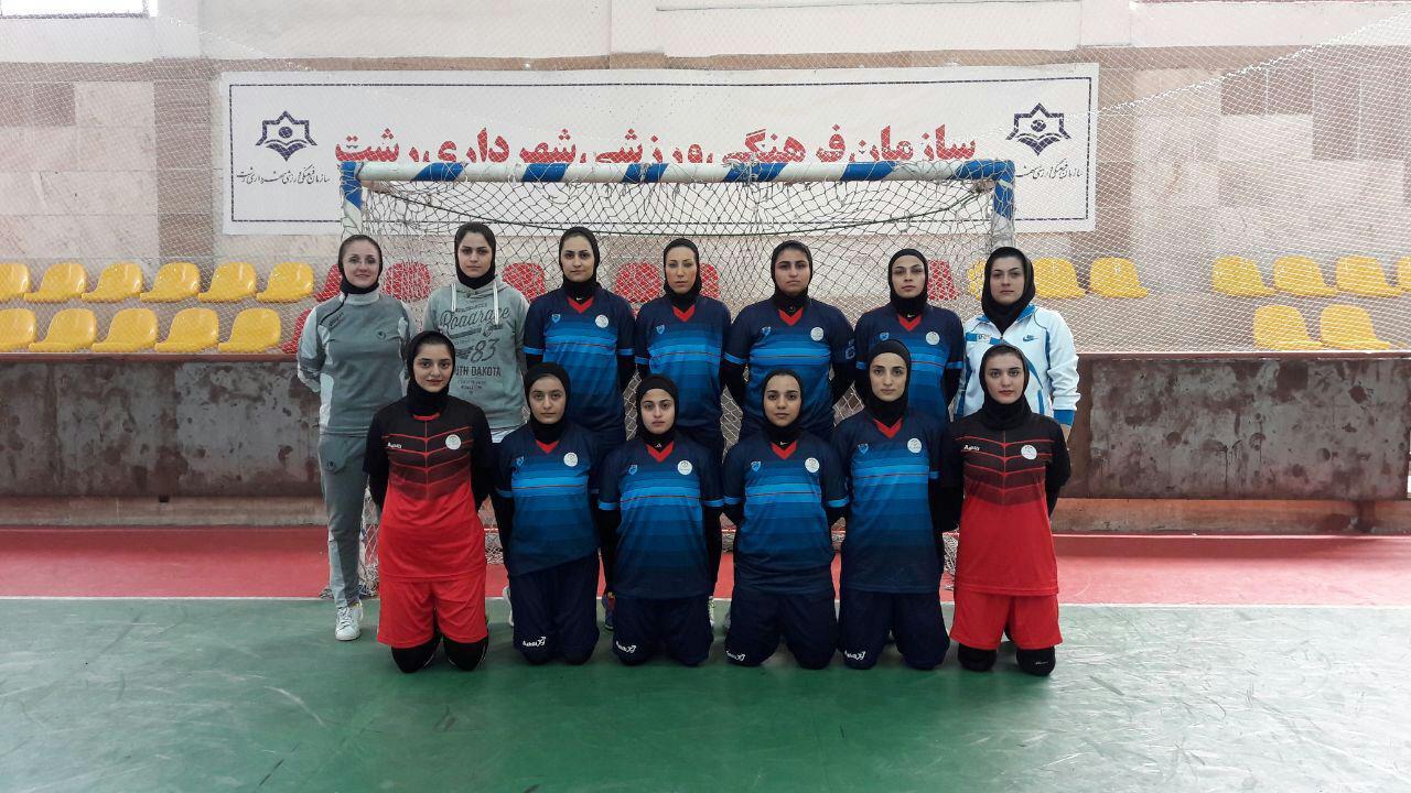 باخت بانوان شهرداری رشت در لیگ برتر فوتسال