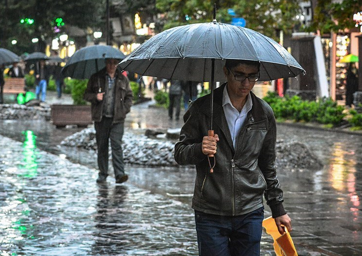احتمال بارش پراکنده باران در استان بوشهر