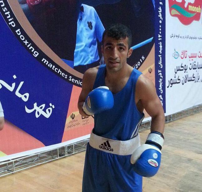 پیروزی مقتدرانه بوکسور سنندجی