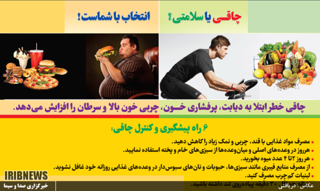 بسیج دوستداران سلامت فارس در مبارزه با چاقی بسیج دوستداران سلامت فارس در مبارزه با چاقی