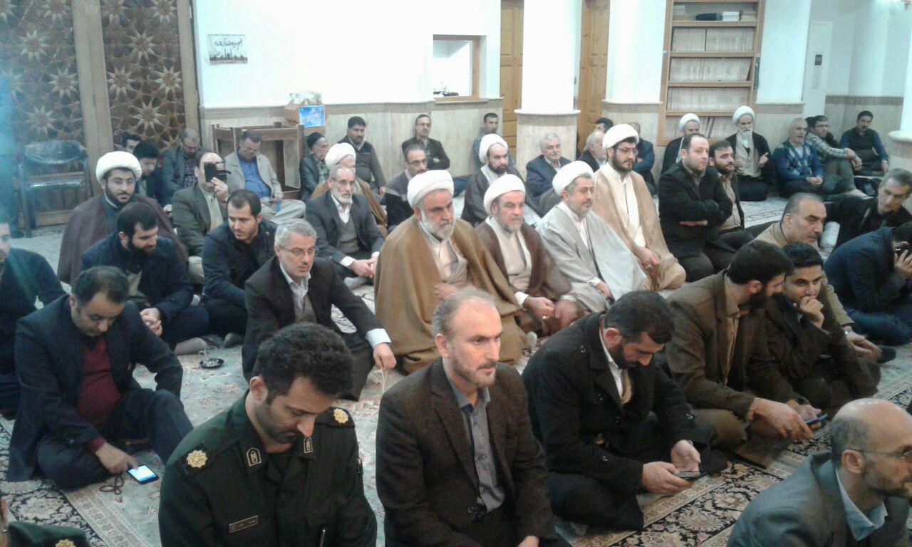 گرامیداشت آیت الله حائری شیرازی در فومن گرامیداشت آیت الله حائری شیرازی در فومن