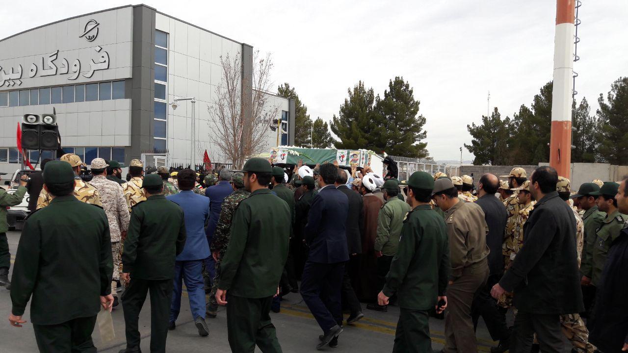 استقبال از شهید مدافع حرم درکرمان