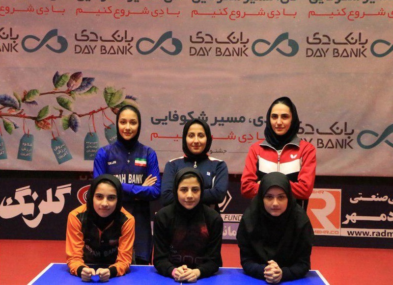 مریم صامت در صدر انتخابی تنیس روی میز