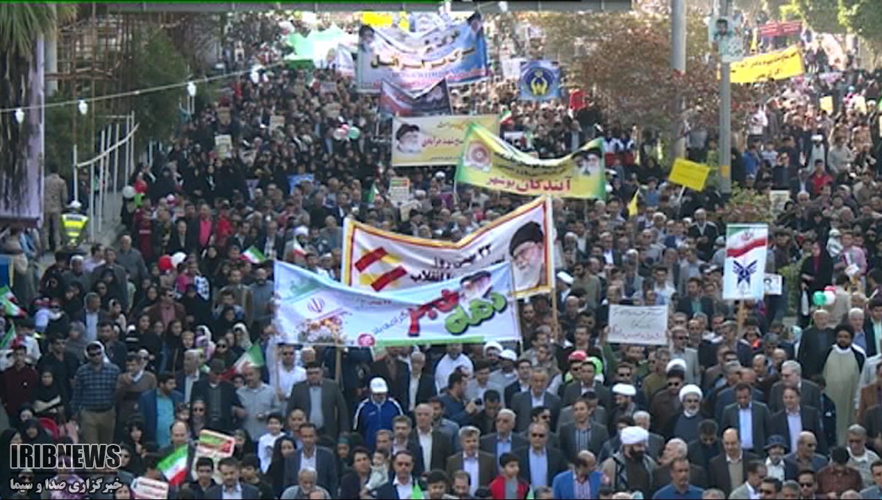 تقدیر امام جمعه بوشهر از حضور گسترده مردم در راهپیمایی 22 بهمن