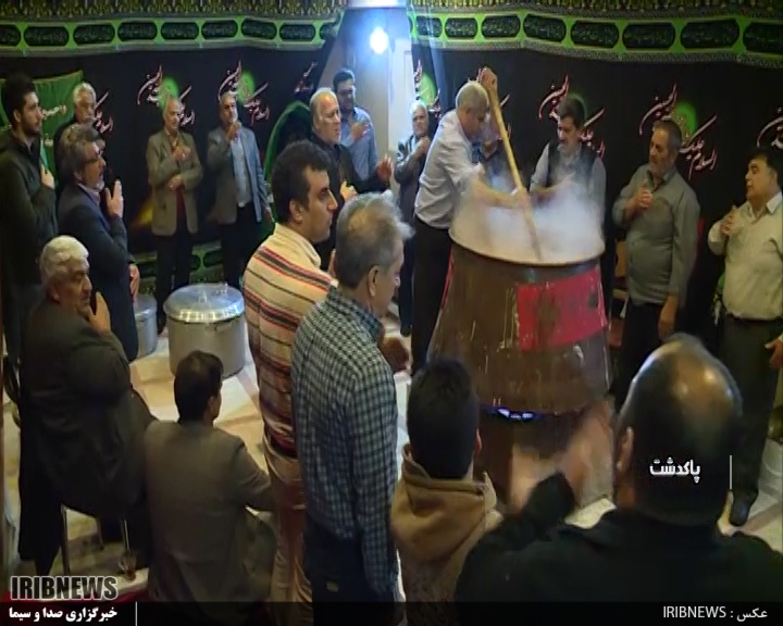 آئین زیبای سمنوپزان با پخت نیم تن سمنو