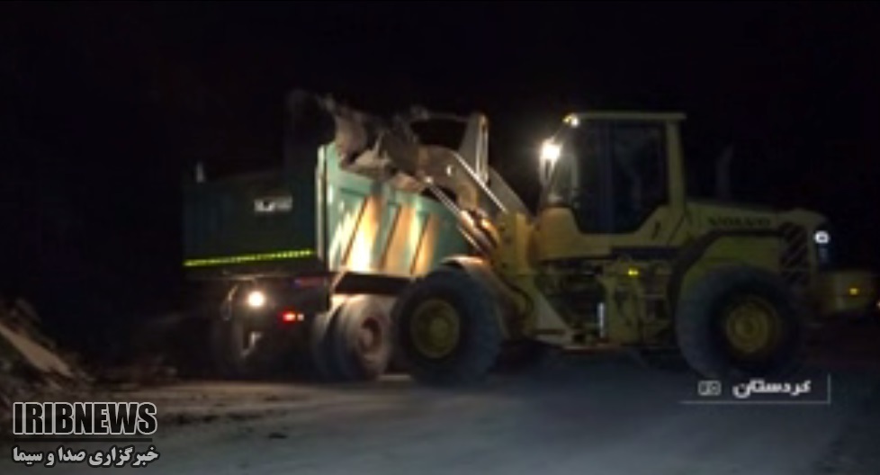 بازگشایی محور گردنه ماموخ +فیلم بازگشایی محور گردنه ماموخ +فیلم