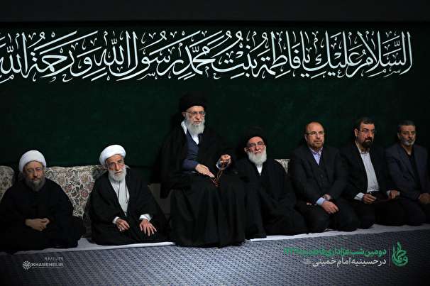 برگزاری دومین شب عزاداری ایام شهادت حضرت زهرا (س)