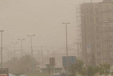 غبار محلی در مشهد و شهرهای صنعتی استان