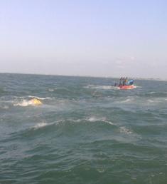 پیدا شدن قایق صیادان مفقود شده دریای خزر