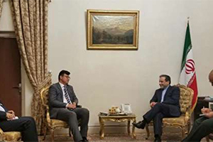 دیدار معاون وزیر دفاع افغانستان با عراقچی