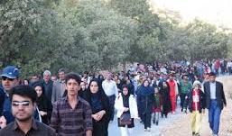 برگزاری همایش پیاده روی خانواده در یاسوج