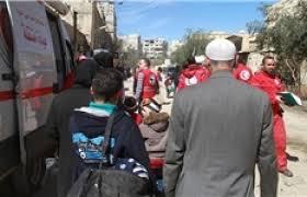 خروج غيرنظاميان از غوطه، چهره واقعي تروريست ها را آشکار کرد