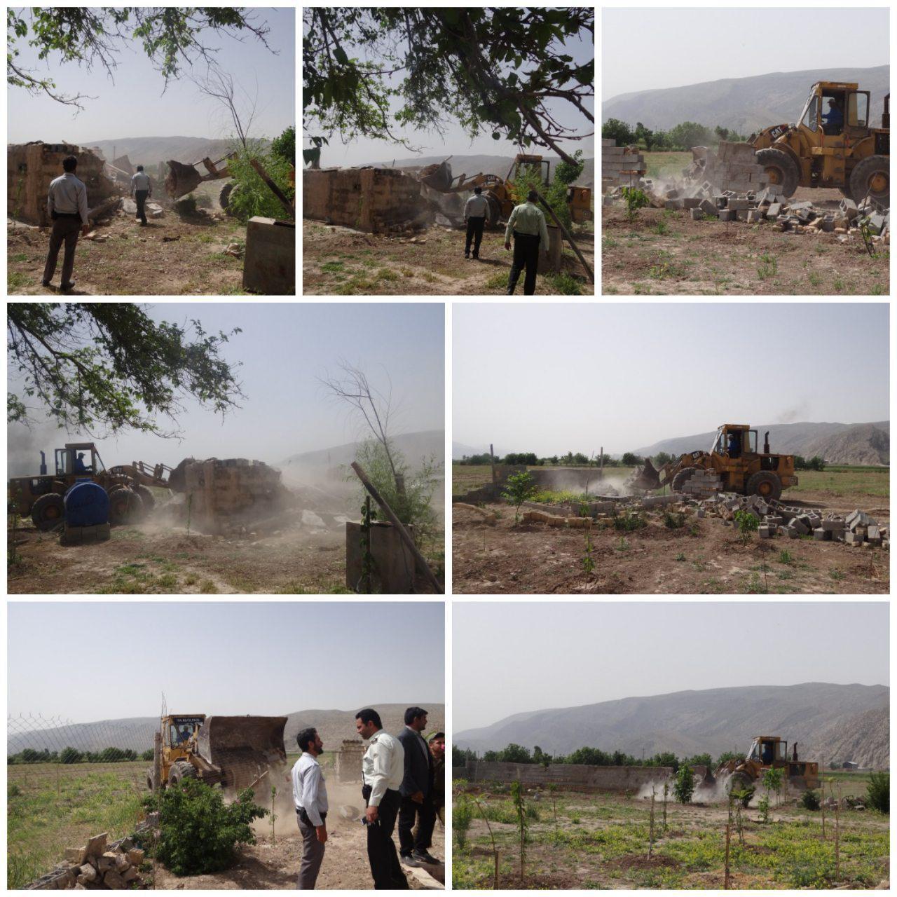 برخورد با متخلفان ساخت و ساز غیرمجاز در حریم تخت جمشید