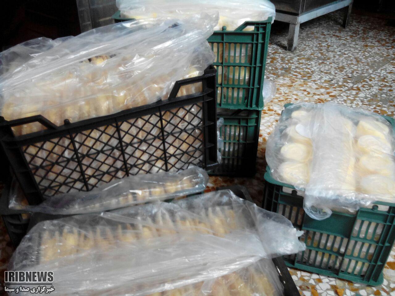 کشف 4 و نیم تن شیرینی و بستنی فاسد در کرمانشاه
